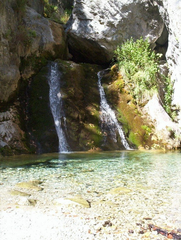 Waterfalls at Olympos Prionia