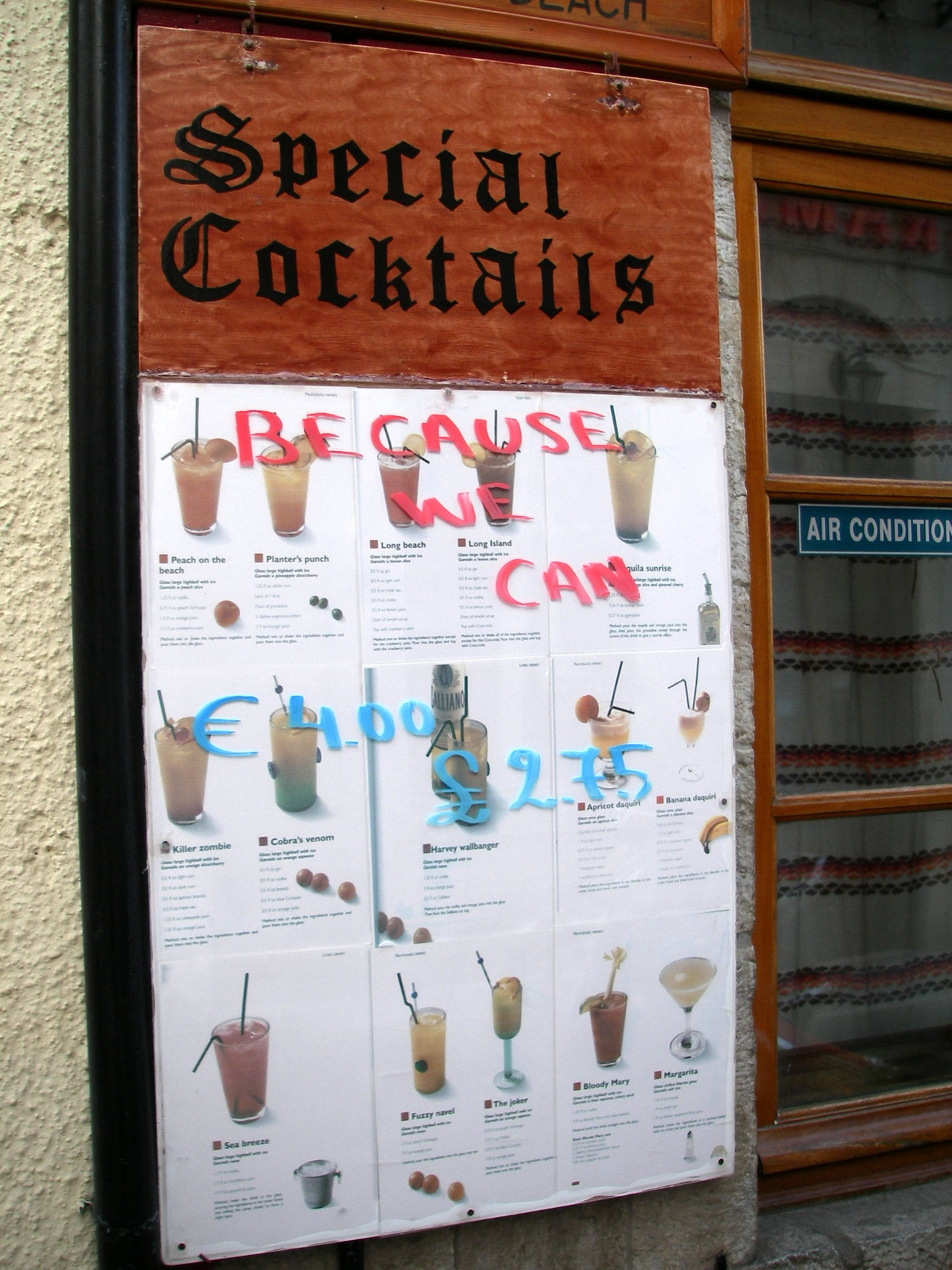 Cocktail Promo on Spetses Island