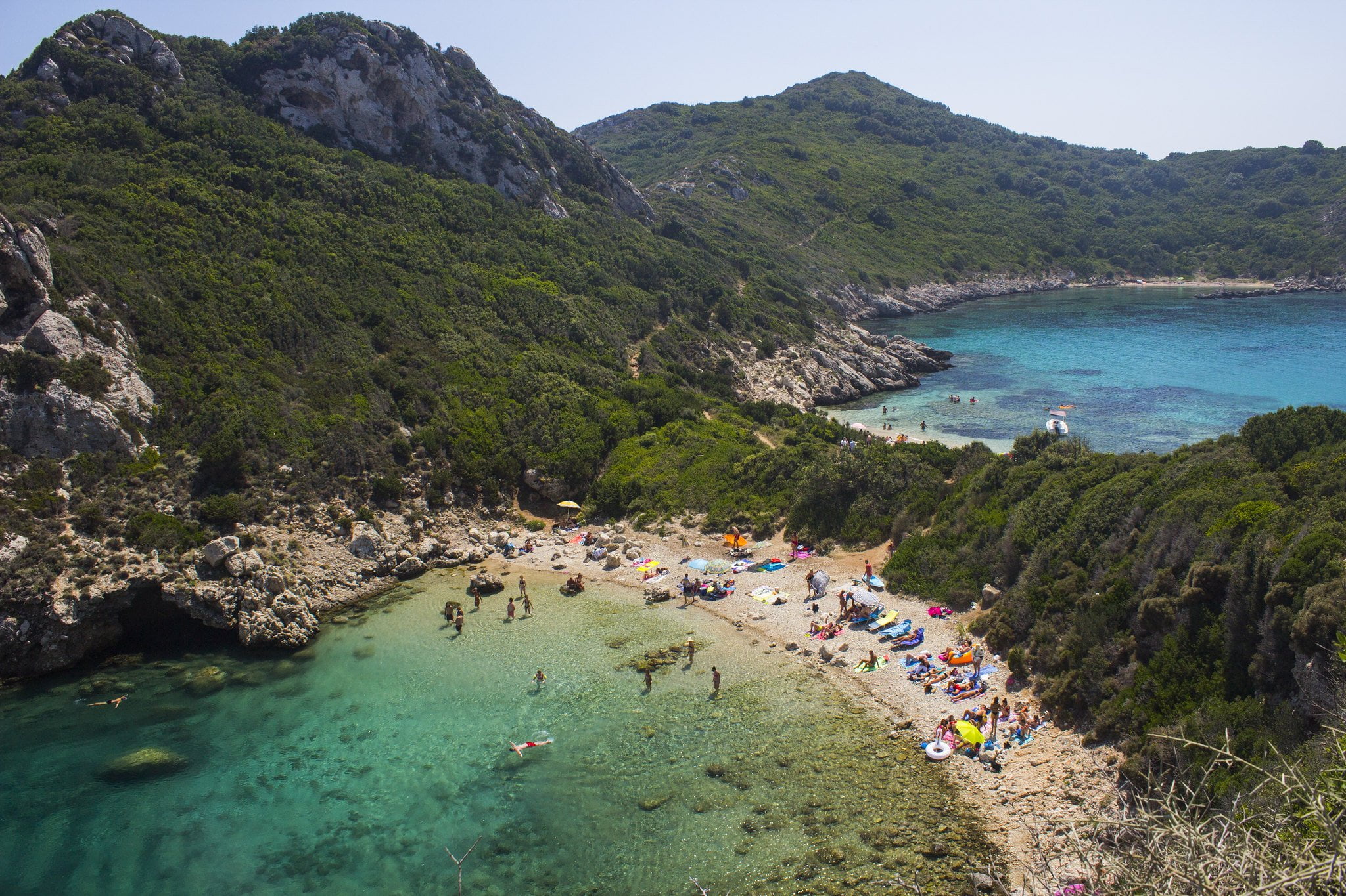 Porto Timoni Beach Corfu - Corfu Blog