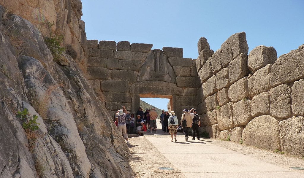 Lion Gate at Mycenae