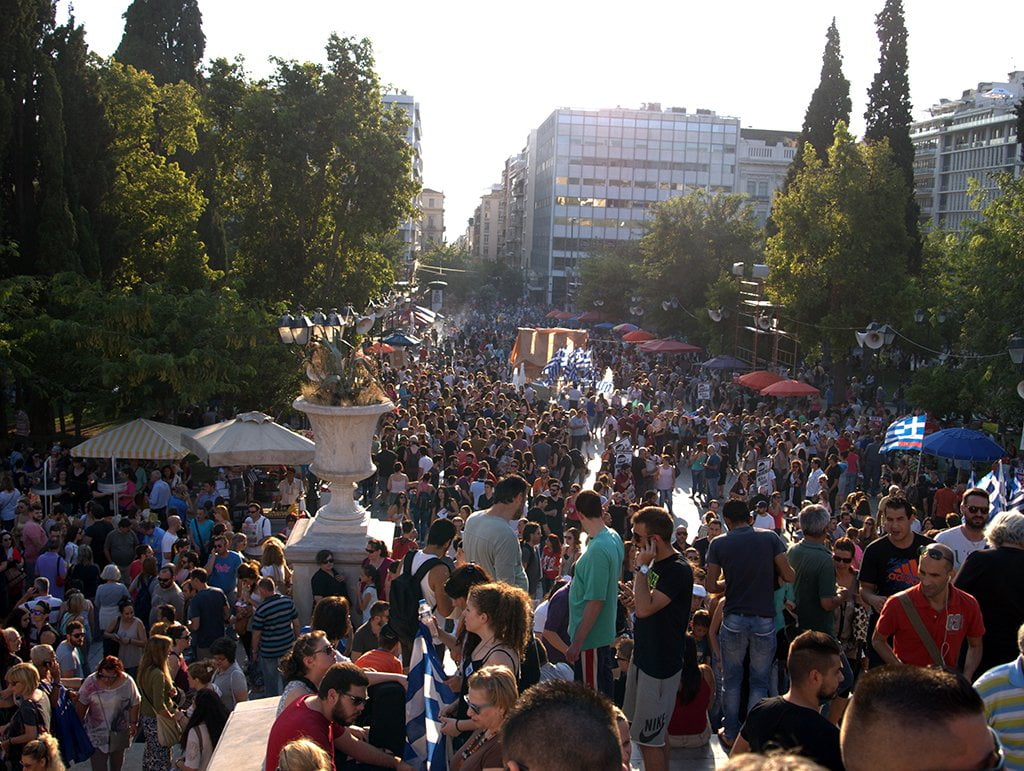 Syntagma Square Aganaktismenoi