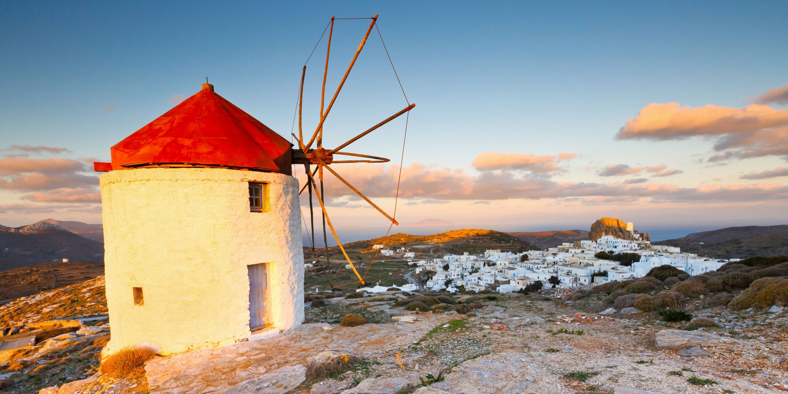 Amorgos Island windmill