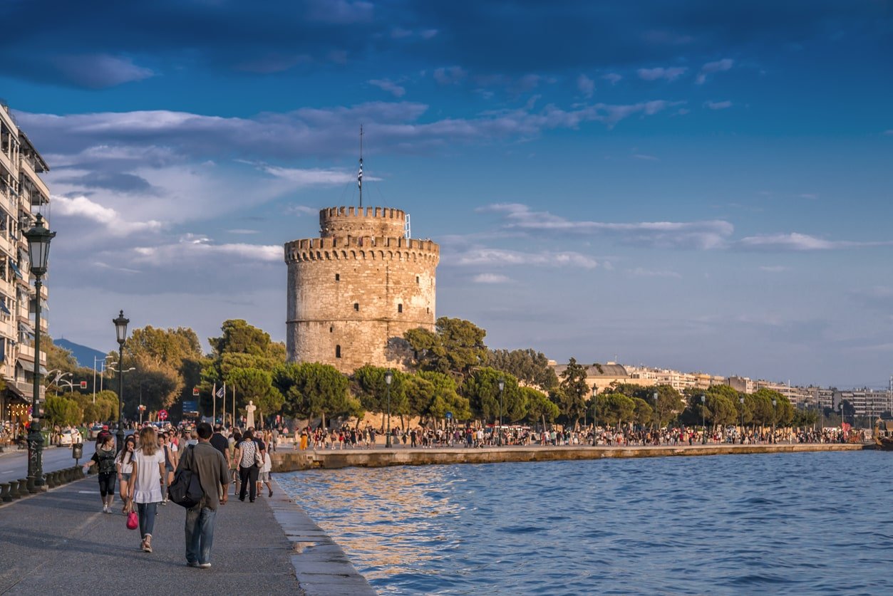 The White Tower of Thessaloniki, Greece