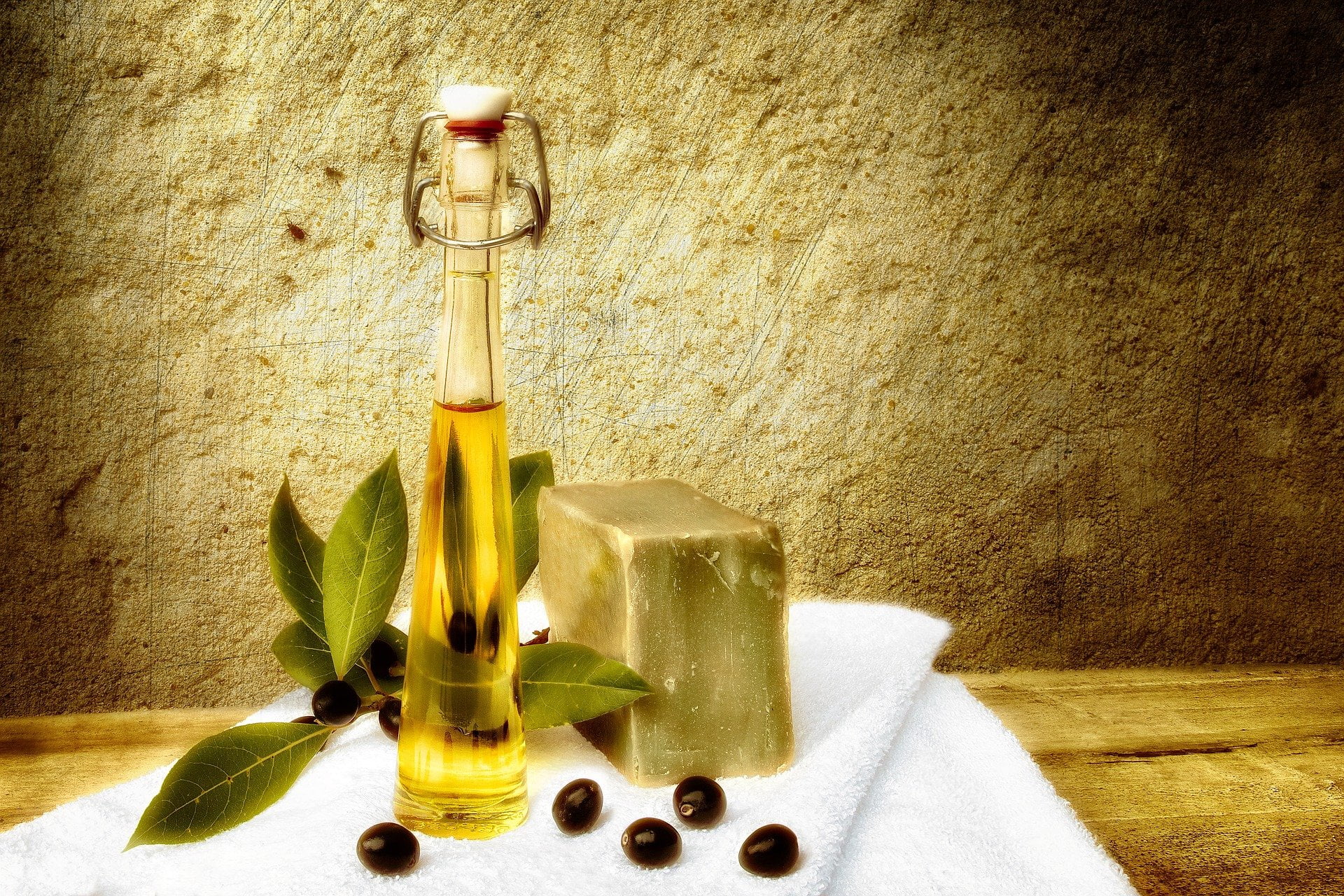 uses of olive oil - soap