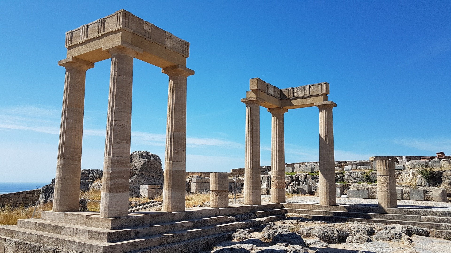 The Acropolis of Lindos - Rhodes