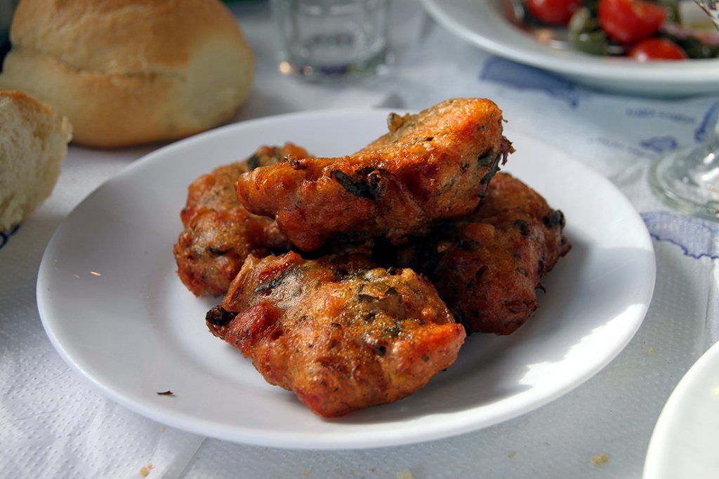 Tomato-balls or fritters