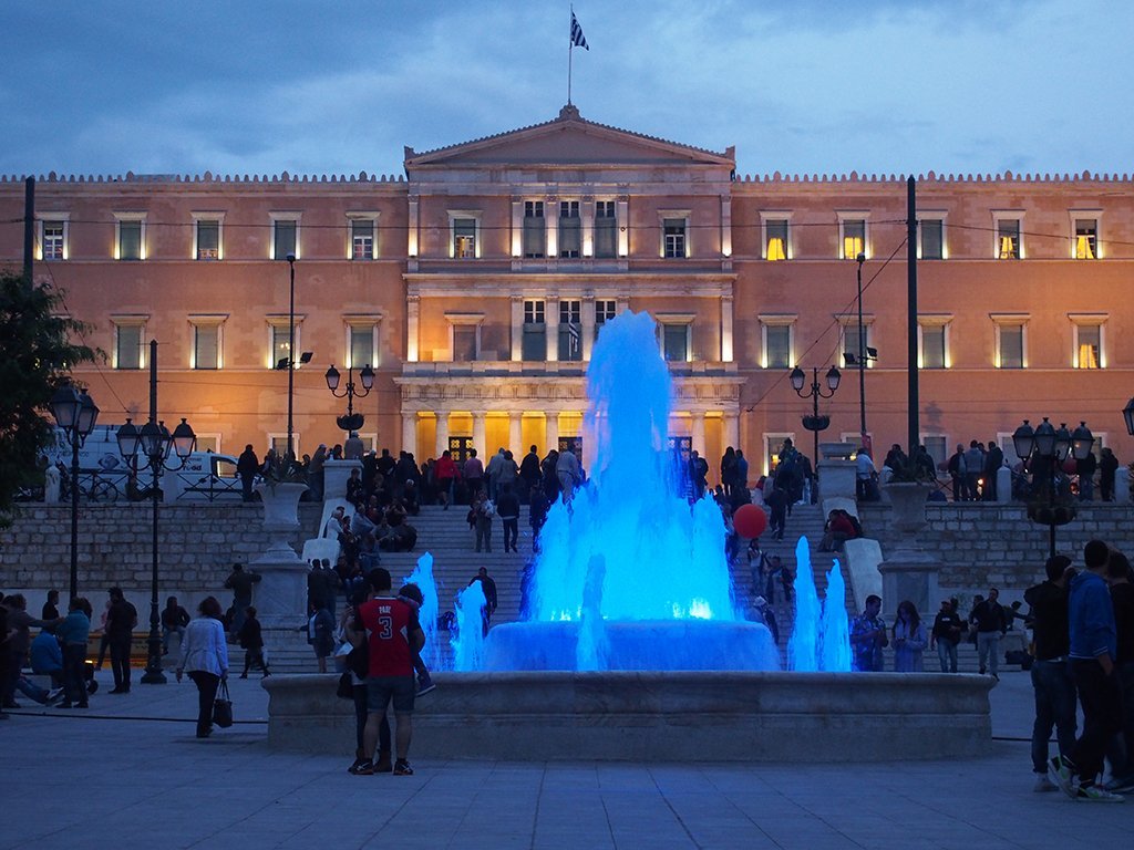 Syntagma Square Fountain