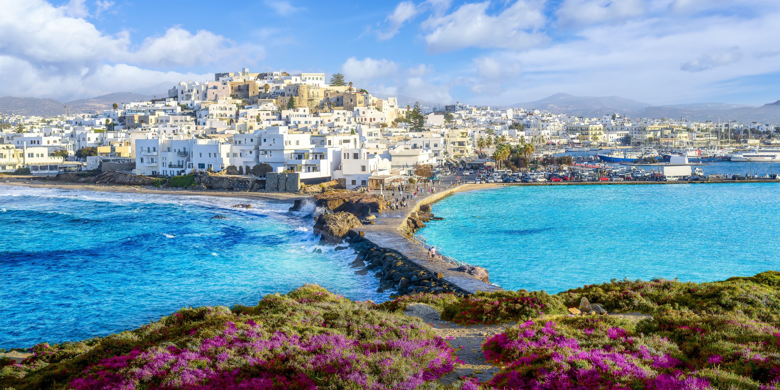 Naxos The Queen Of The Cyclades In The Aegean Sea