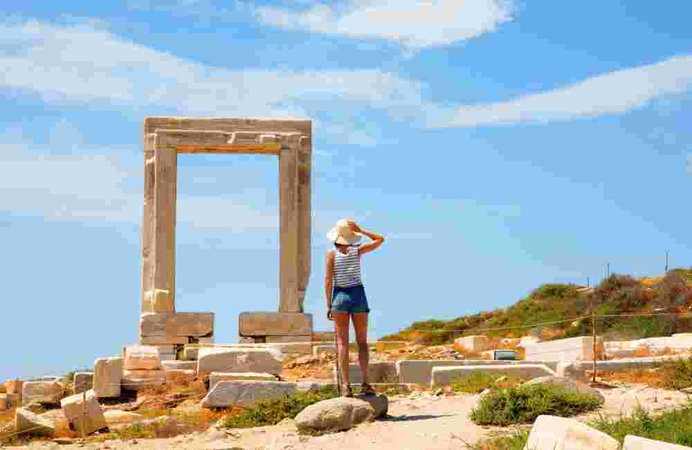 Temple of apollo in Naxos