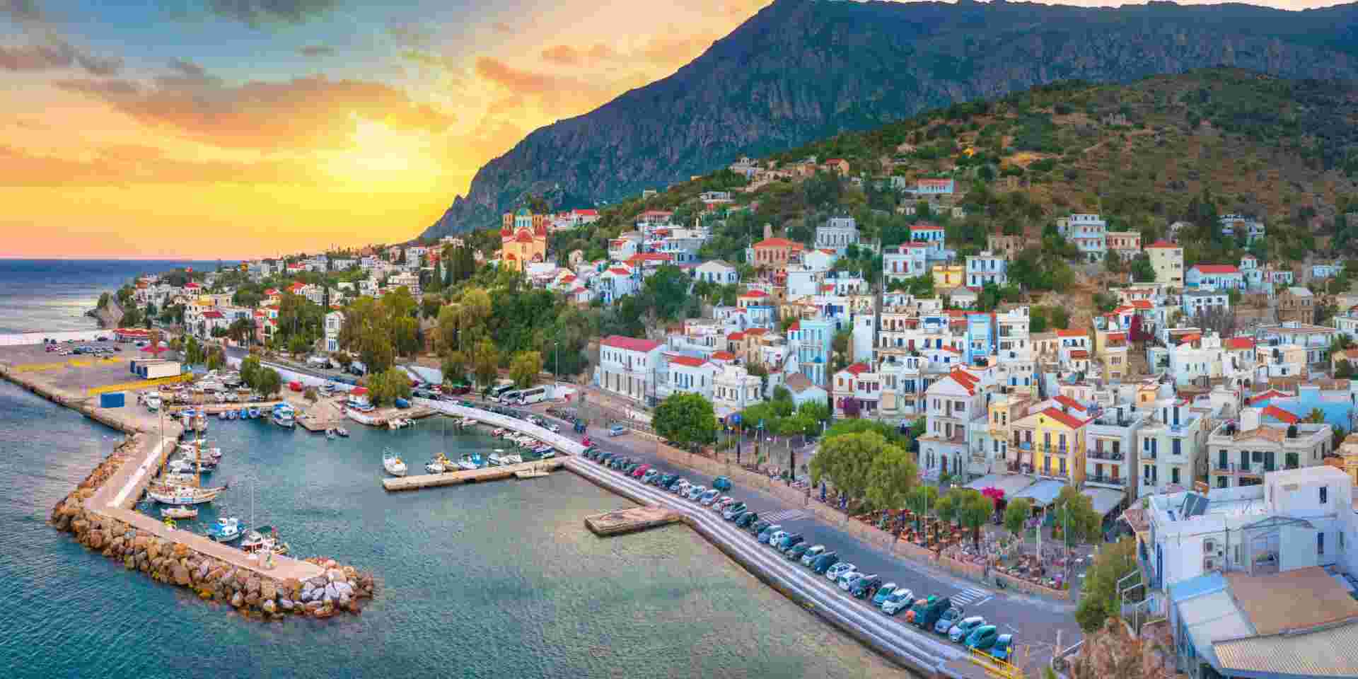 Agios Kirikos village is the capital of Ikaria island, Greece_icaria blue zone Icaria blue zone_feature