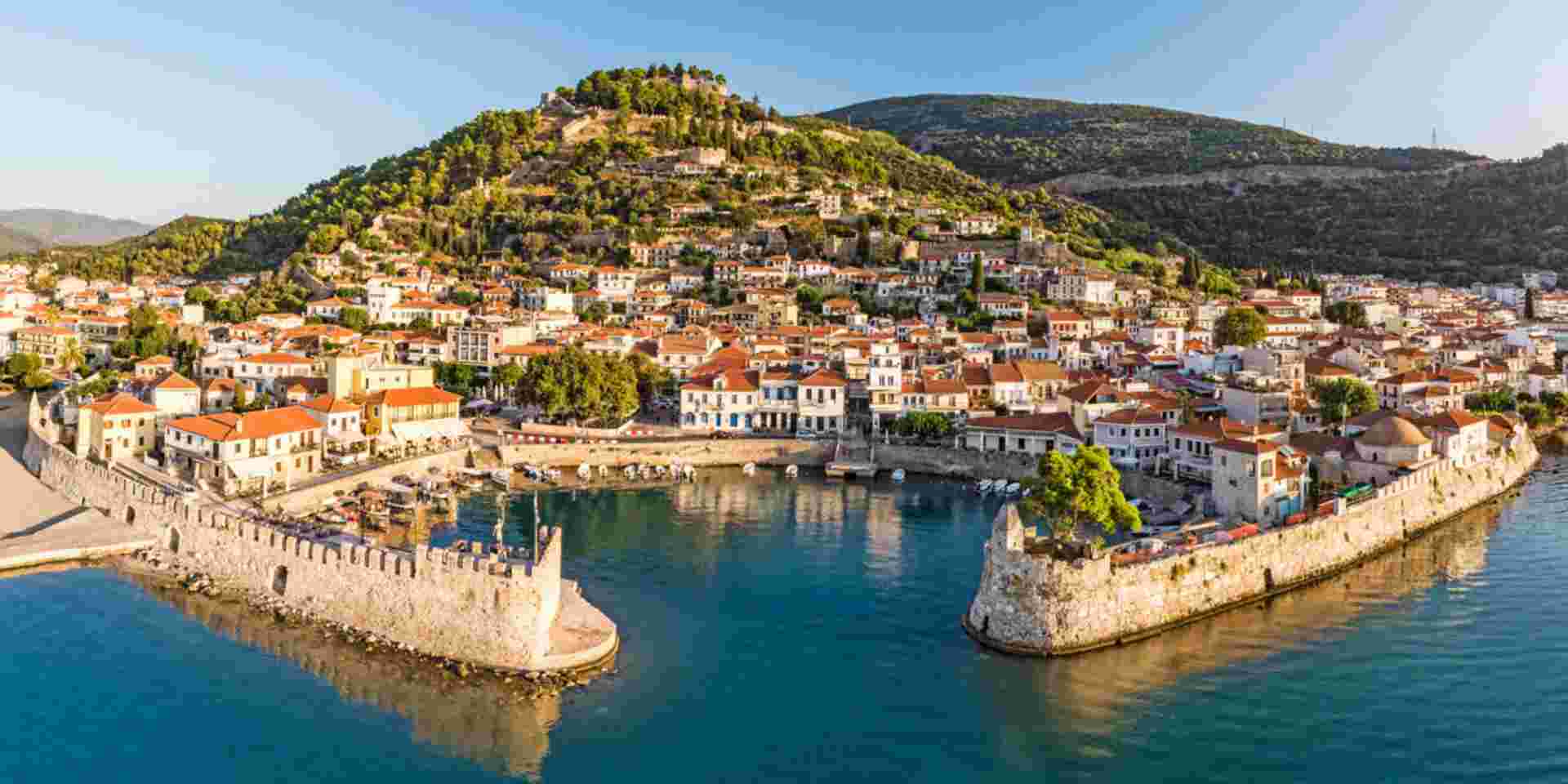 The historic port of Nafpaktos, Greece Nafpaktos_feature