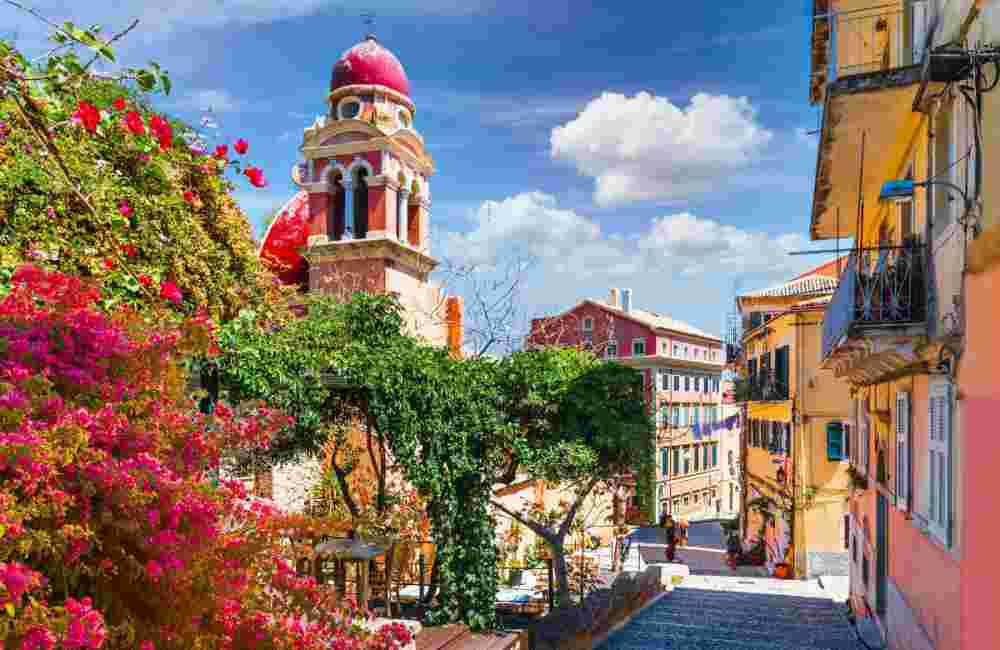 Corfu old town