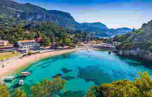 Palaiokastritsa beach Corfu