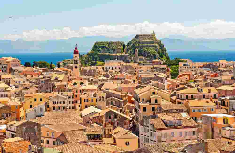 corfu old town_monuments in greece_feature