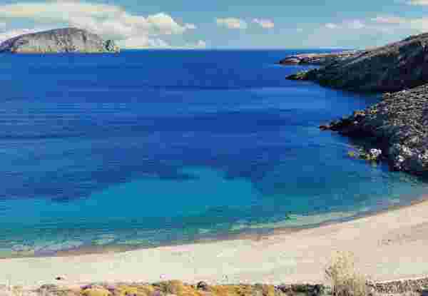 The beach Lia of Serifos island in Cyclades, Greece Lia Beach Serifos_feature