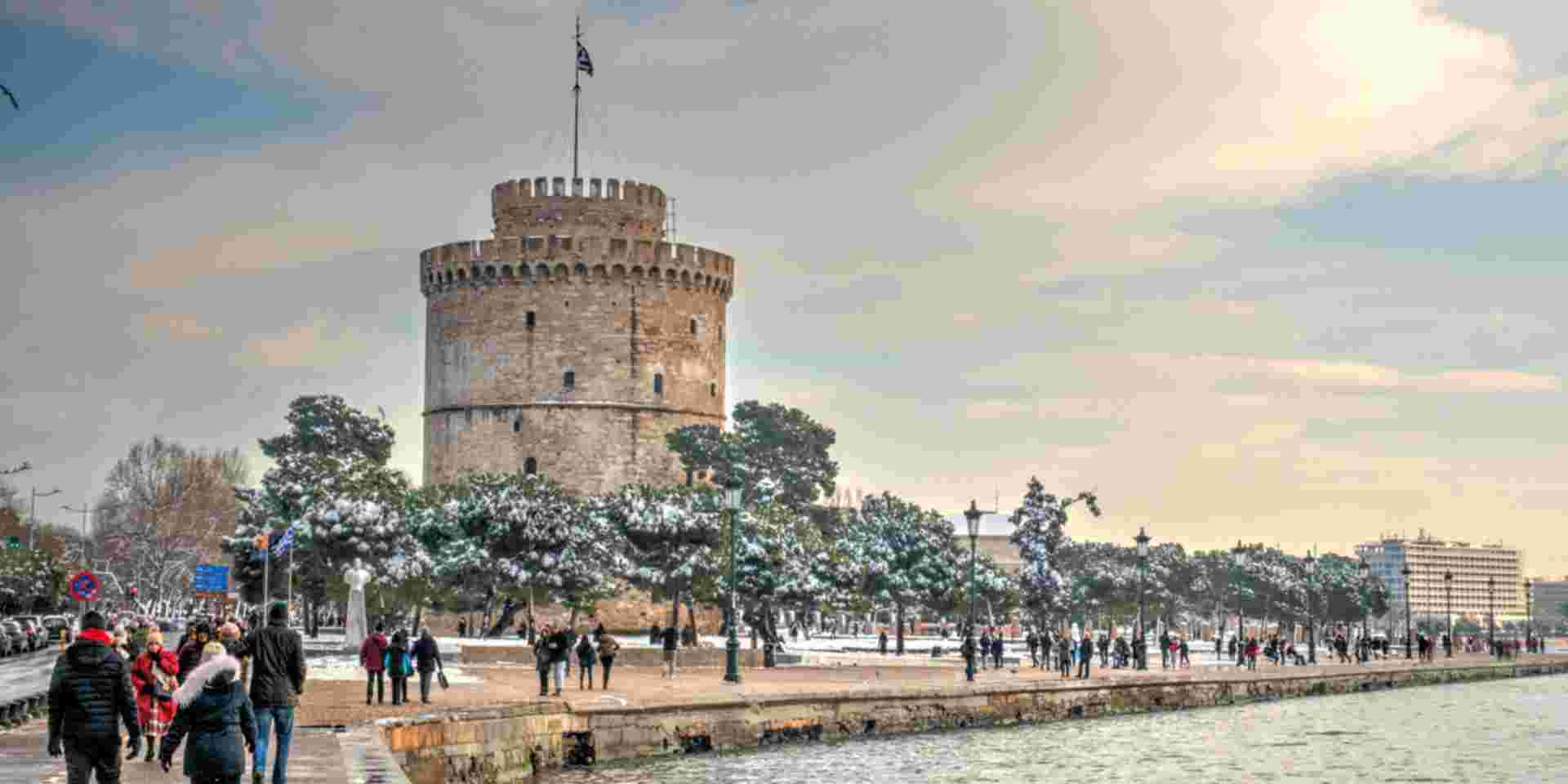 Thessaloniki city center in wintertime Thessaloniki in winter_feature