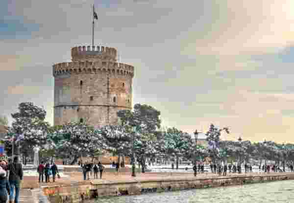 Thessaloniki city center in wintertime Thessaloniki in winter_feature