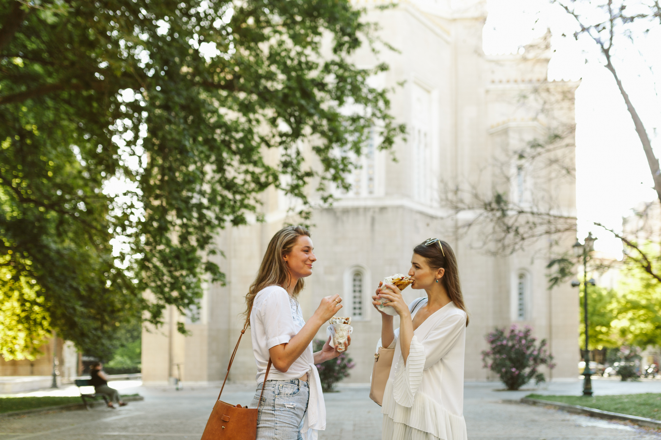 Athens - walking in Plaka, ordering Uber, eating famous Greek souvlaki, shopping and enjoying sunset with the view over Athens.