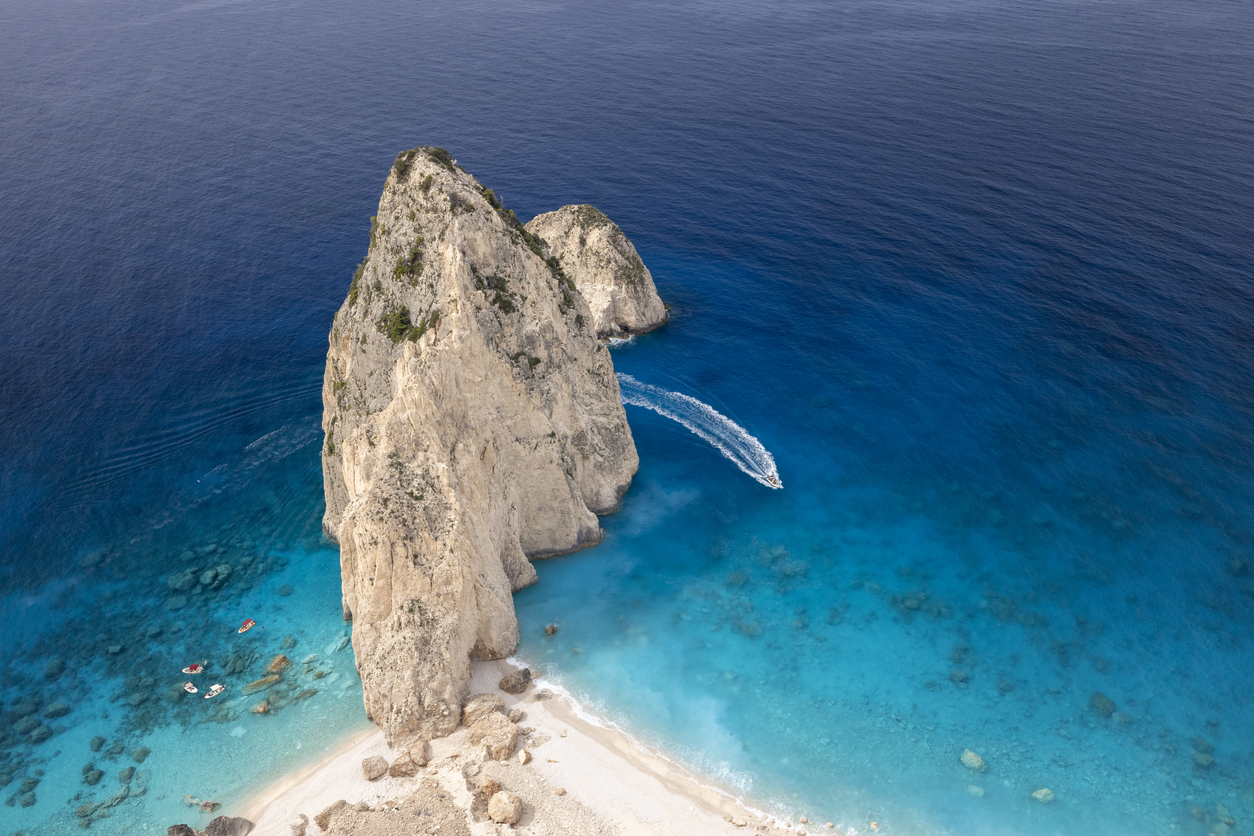 Mizithres beach, Zakynthos Island, 