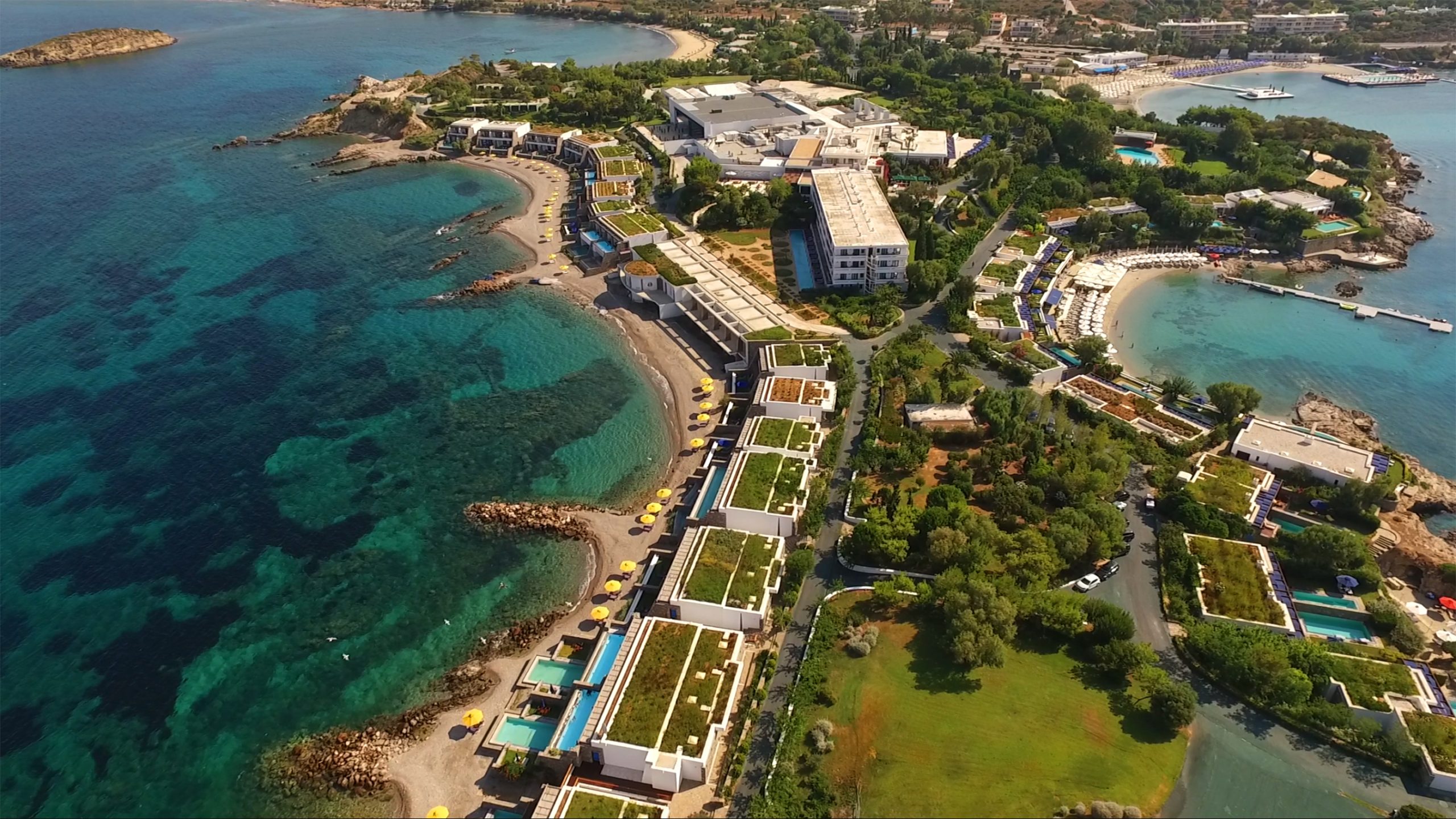 Lagonissi is an area in Athens riviera famous for its clear water beaches and beautiful seascape