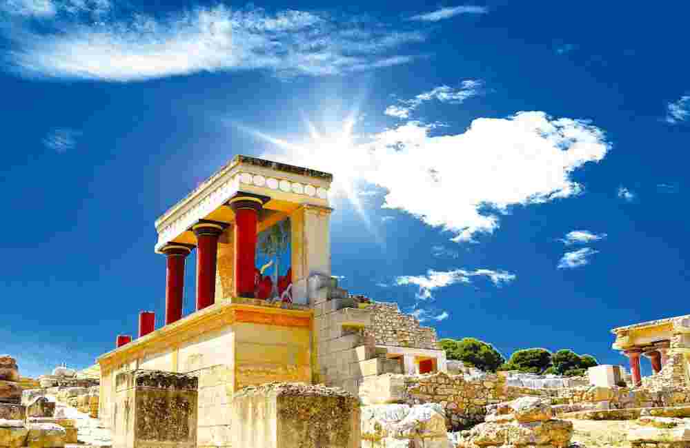 knossos palace crete