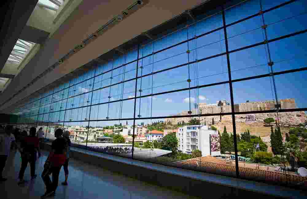 View-of-the-parthenon-from-the-new-Acropolis-museum