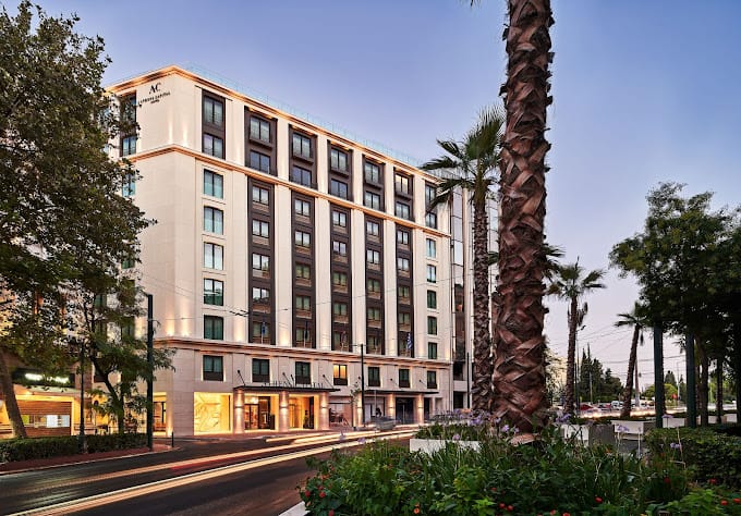 Athens Capital Hotel Facade 2