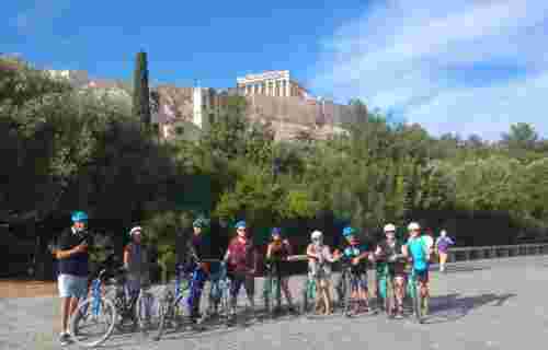 Athens by bike tour