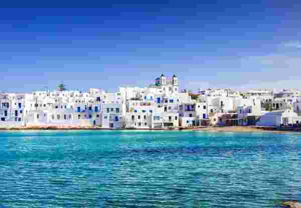 Greek village of Naousa, Paros island, Greece Paros island, Greece