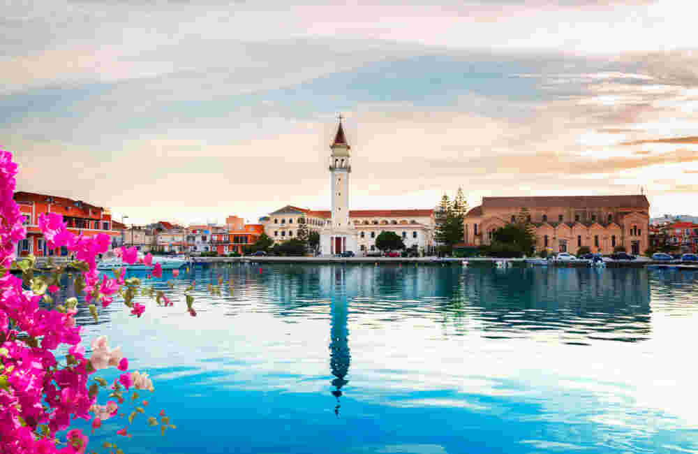 Zaante town, Zakinthos Greece