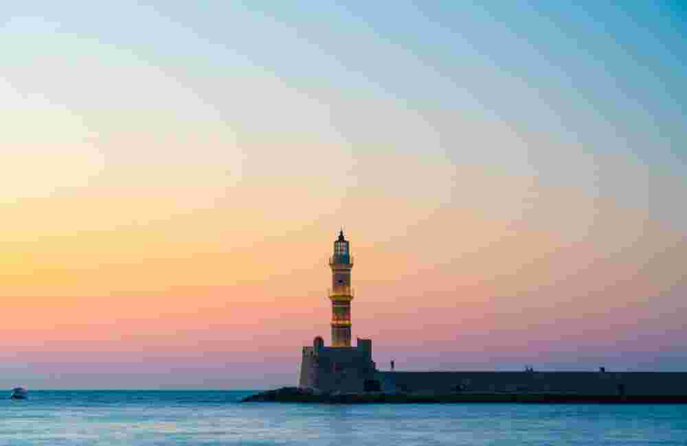 chania lighthouse_Unique Towns and Cities in Greece