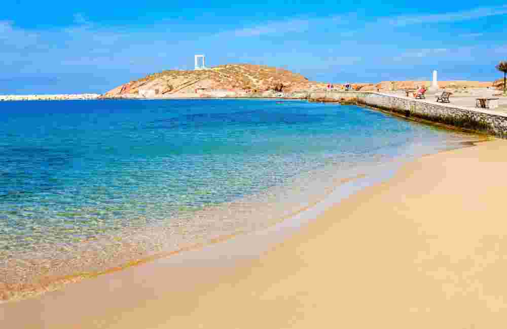 Naxos family friendly beach