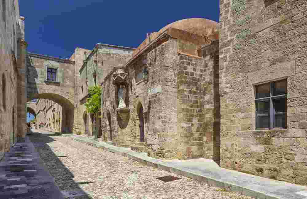 Street of the Knights, Medieval Town of Rhodes, Greece
