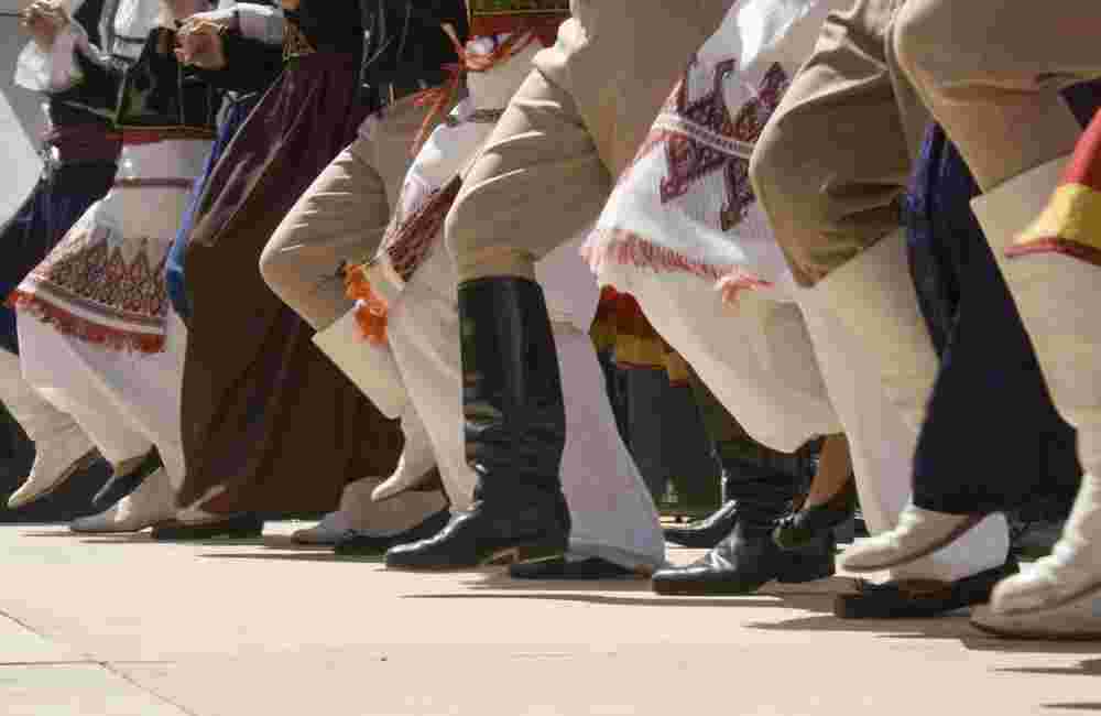 Greek traditional dancing