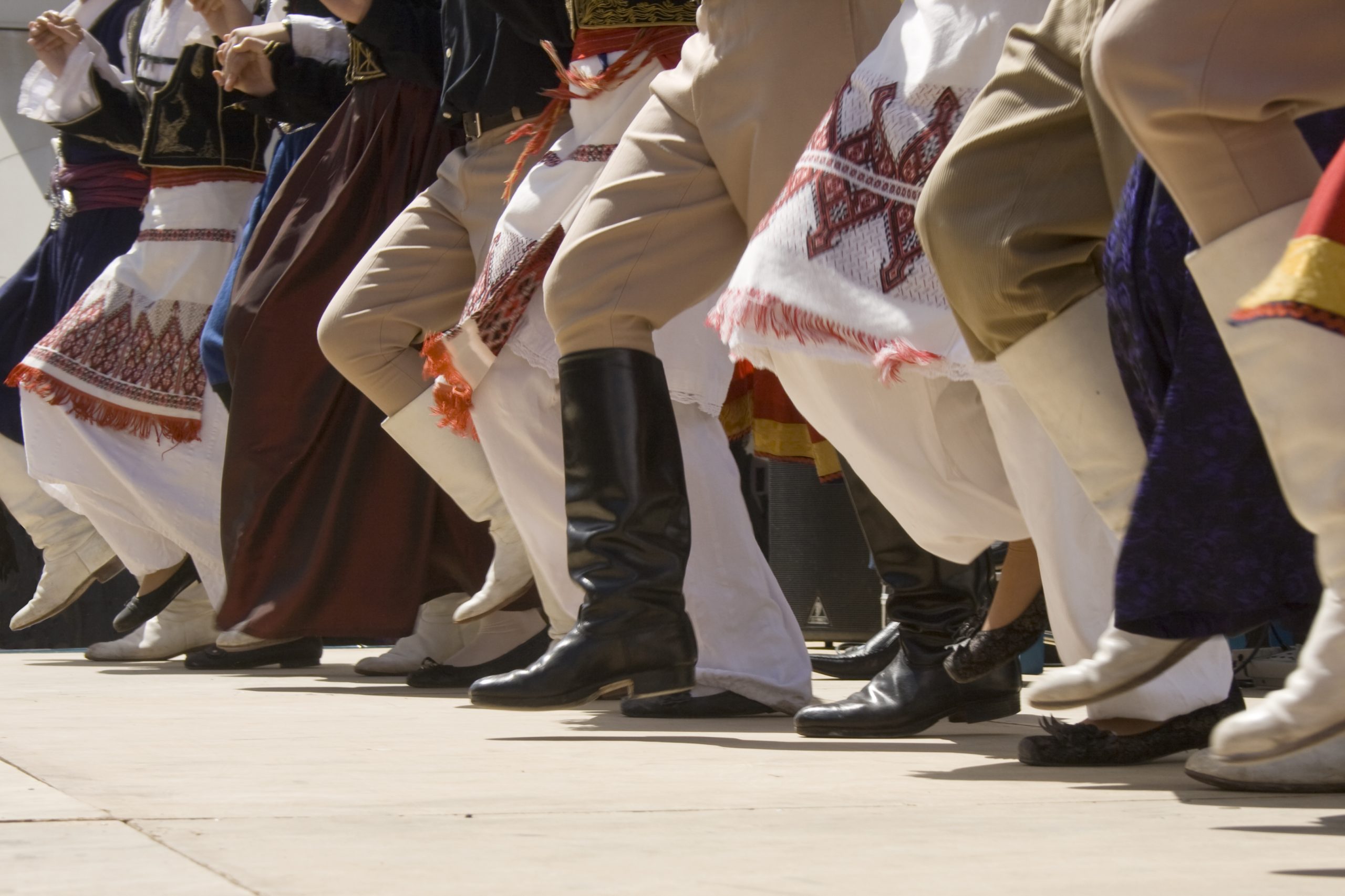 Greek traditional dancing