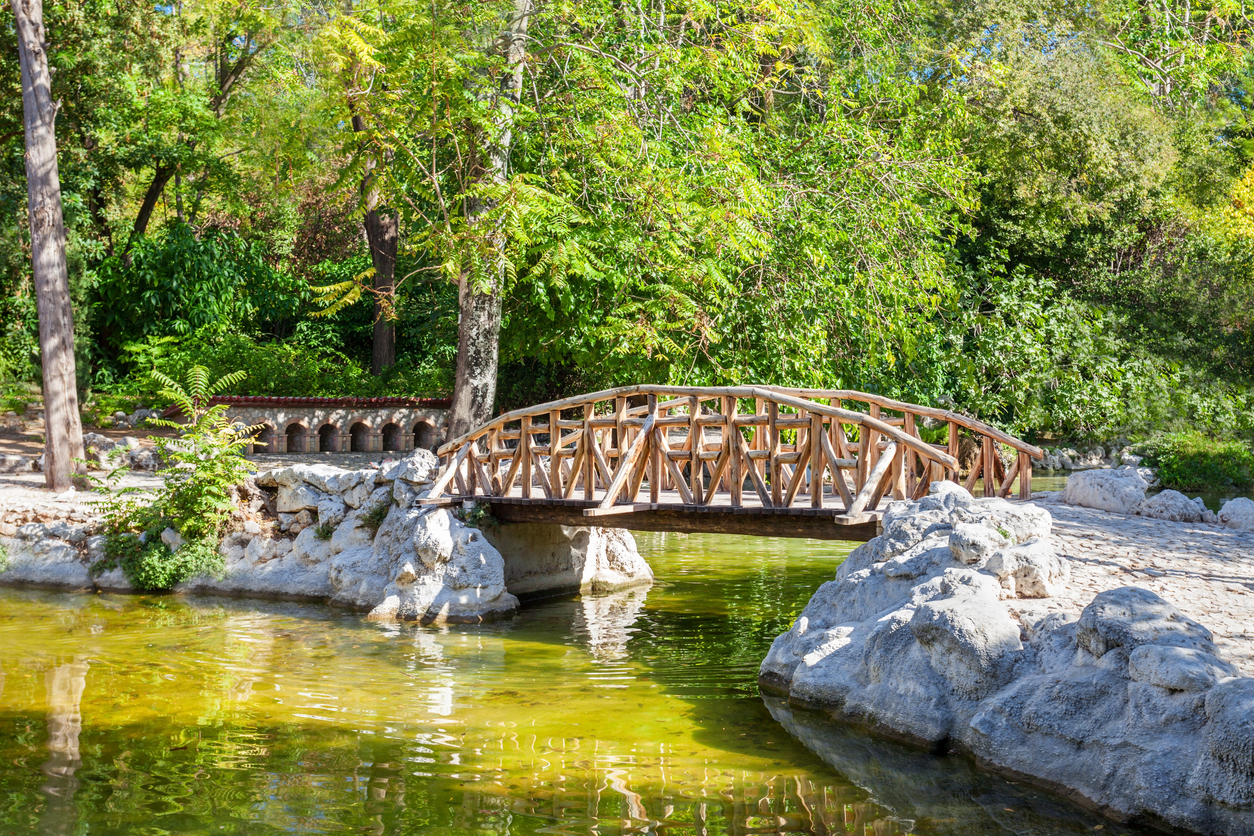 The National Garden or the Royal Garden is a public park in the center of the Greek capital Athens