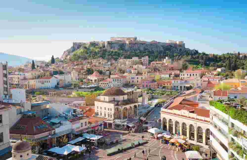 Athens in spring