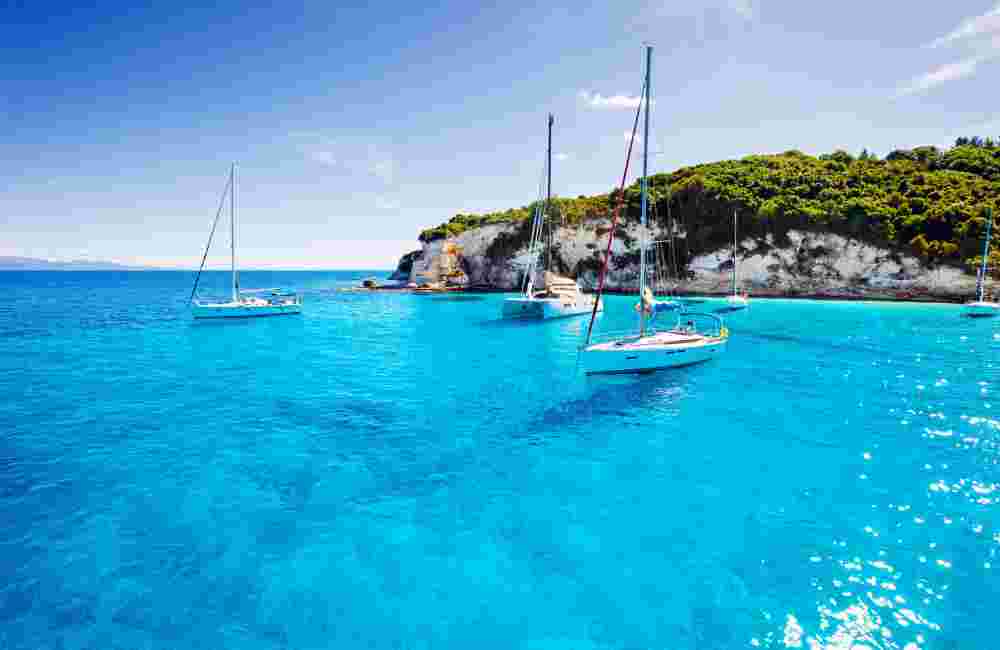Beautiful bay in Greece