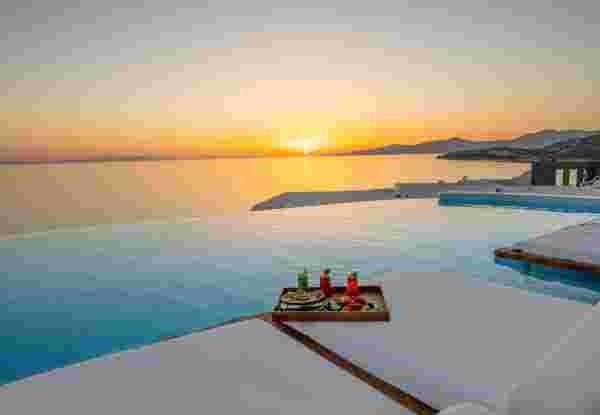 morning in mykonos greece