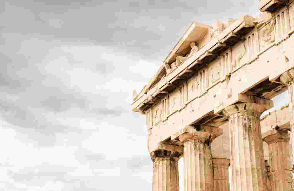 Acropolis - Parthenon and moody sky