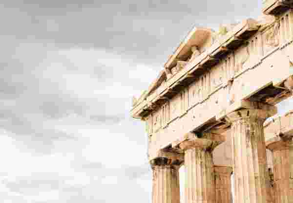 Acropolis - Parthenon and moody sky