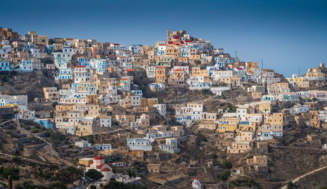 Olympos village,Karpathos,Greece