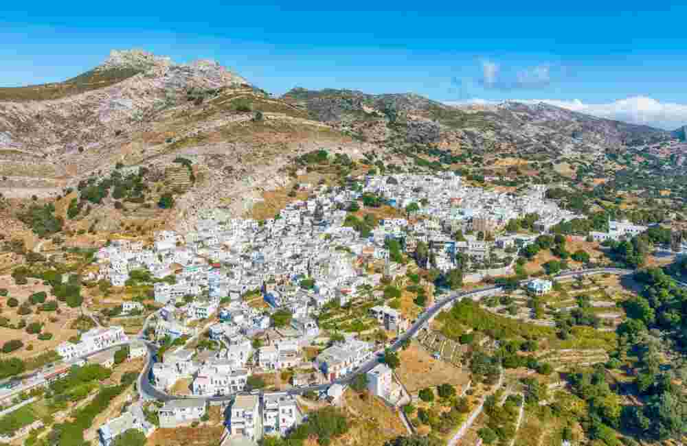 Apeiranthos village Naxos Greece