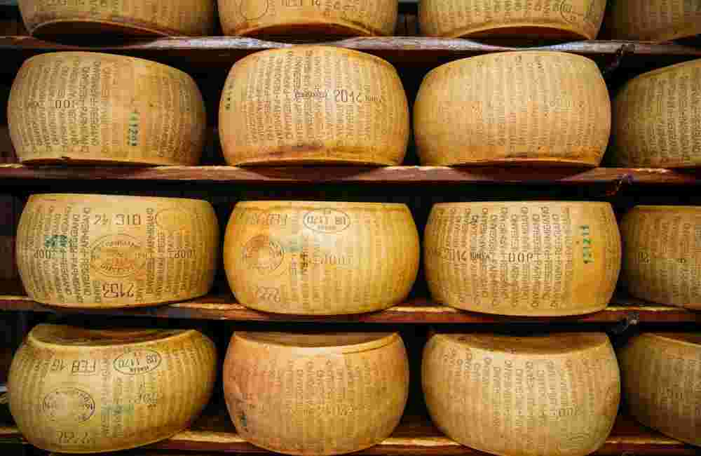 Original Parmagiano Reggiano cheese
