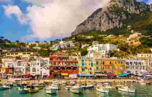 Capri island Italy