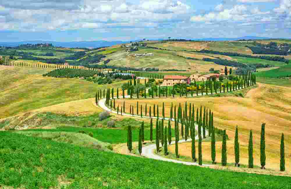 Landscape of Tuscany, Italy