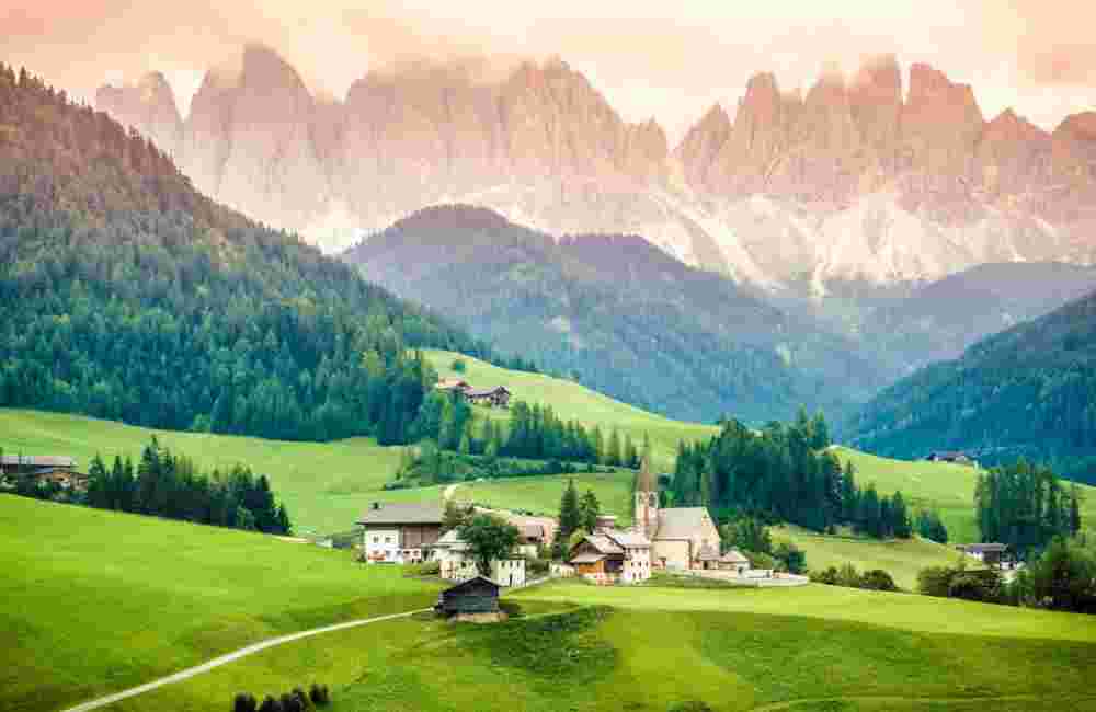 Dolomites in Italy