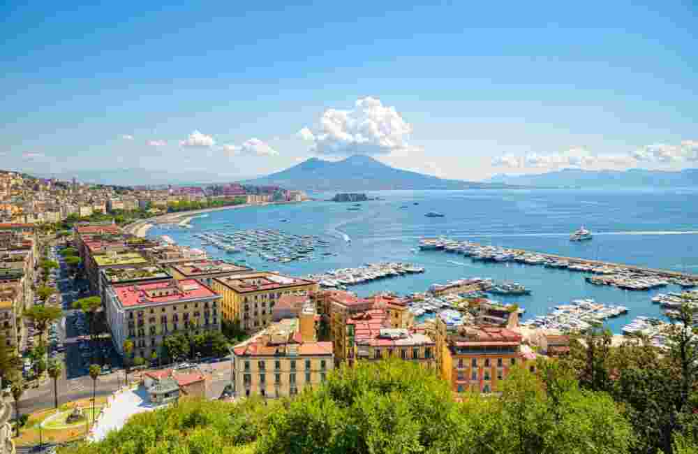 Naples in Italy