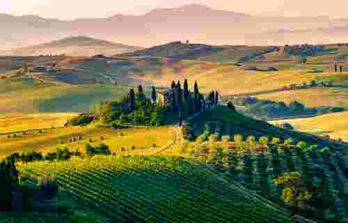 Val d'Orcia, Tuscany, Italy