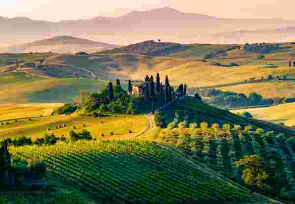 Val d'Orcia, Tuscany, Italy